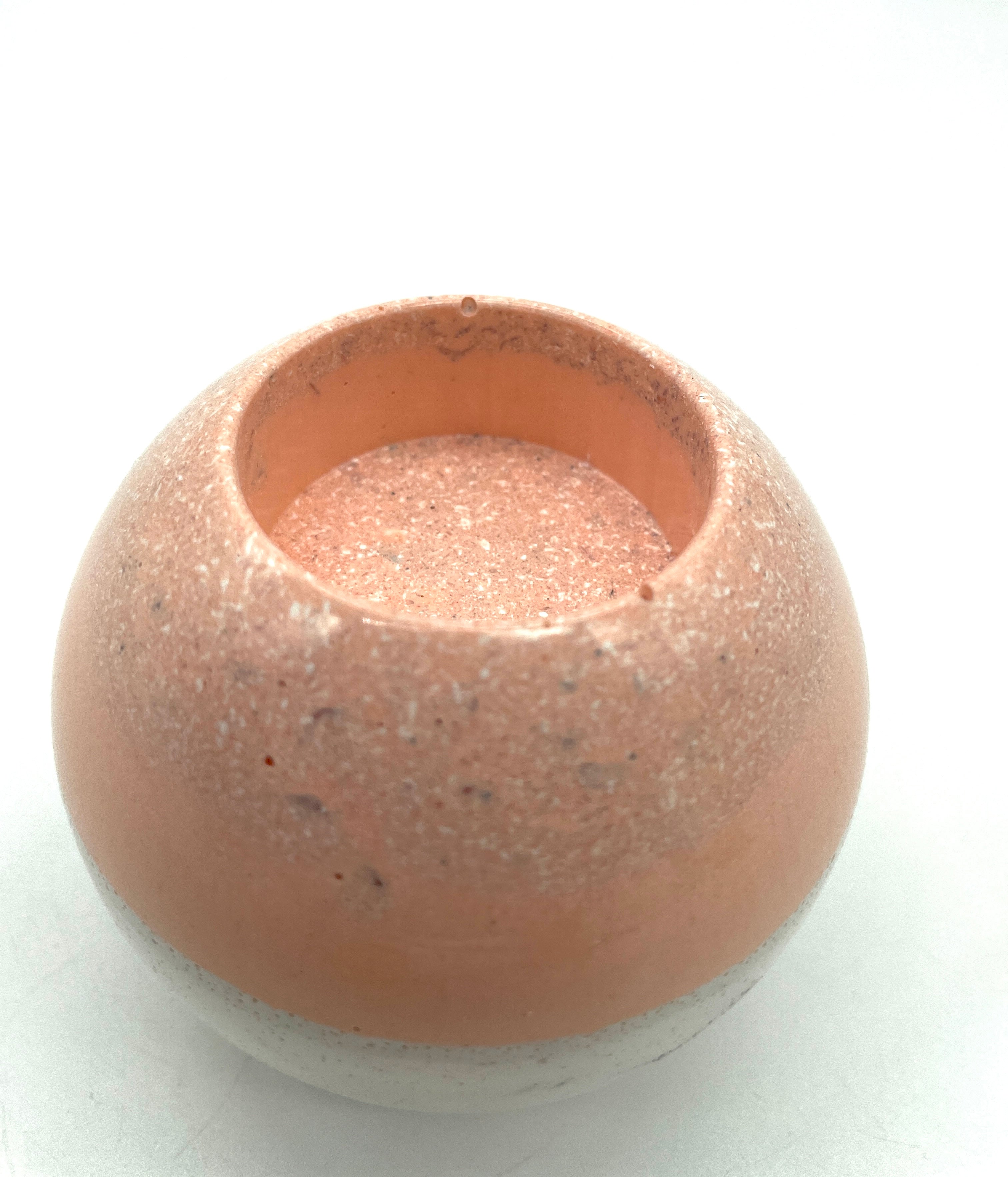 Orgon - Kerzenhalter rund >Rosa< (klein)