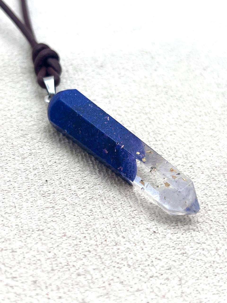 Orgon Anhänger "Oblisk" - Blau -