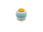 Orgon - Kerzenhalter rund >blau< (klein)