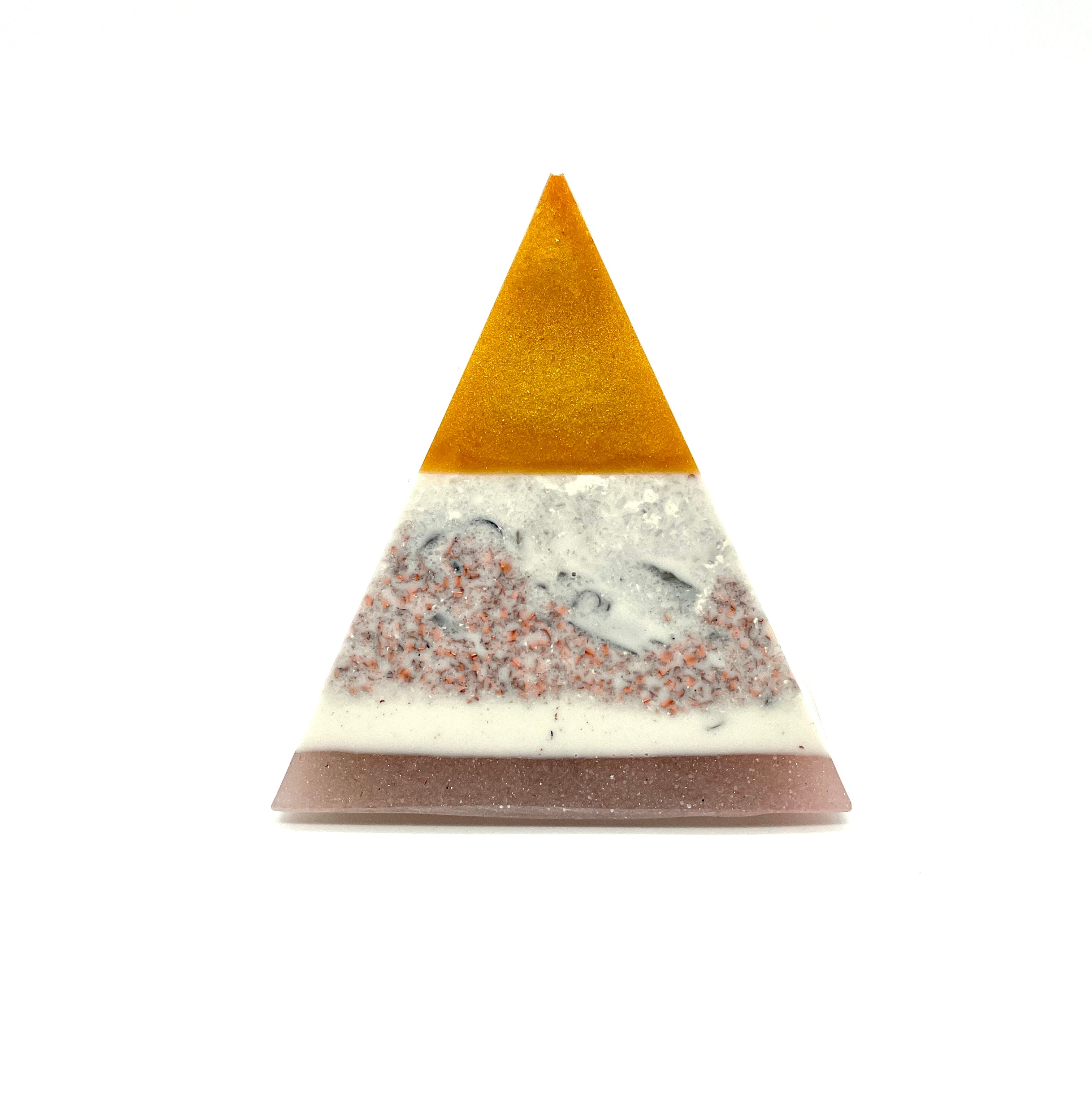 Orgonpyramide "Schwarzwaldspitze" -Salz / Kupfer-