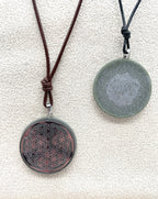 Orgon Amulett mit "Blume des Lebens" 4cm