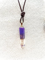 Orgon Anhänger  „Obelisk“ mit Amethyst