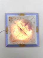 Beleuchteter Amethyst-Kugel Orgonit mit rosa Salz / Einzelstück