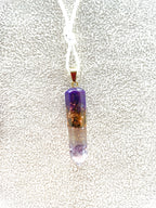 Orgon Anhänger  „Obelisk“ mit Amethyst