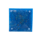 Orgonpyramide "Schwarzwaldspitze" -Fluorit / Amthyst / Bergkristall-