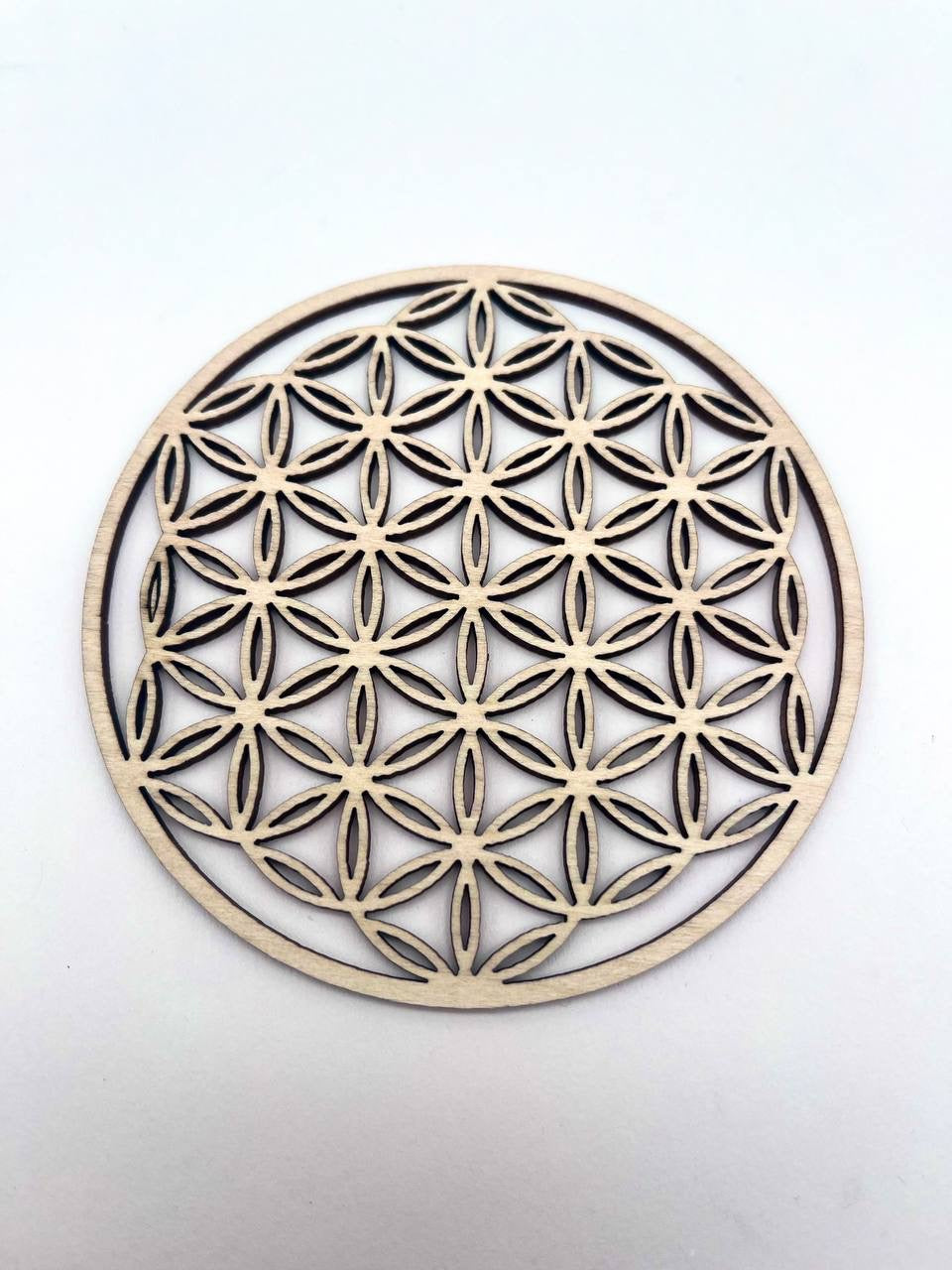 Blume des Lebens in Holzausführung