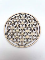 Blume des Lebens in Holzausführung