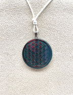 Orgon Amulett mit "Blume des Lebens" 4cm