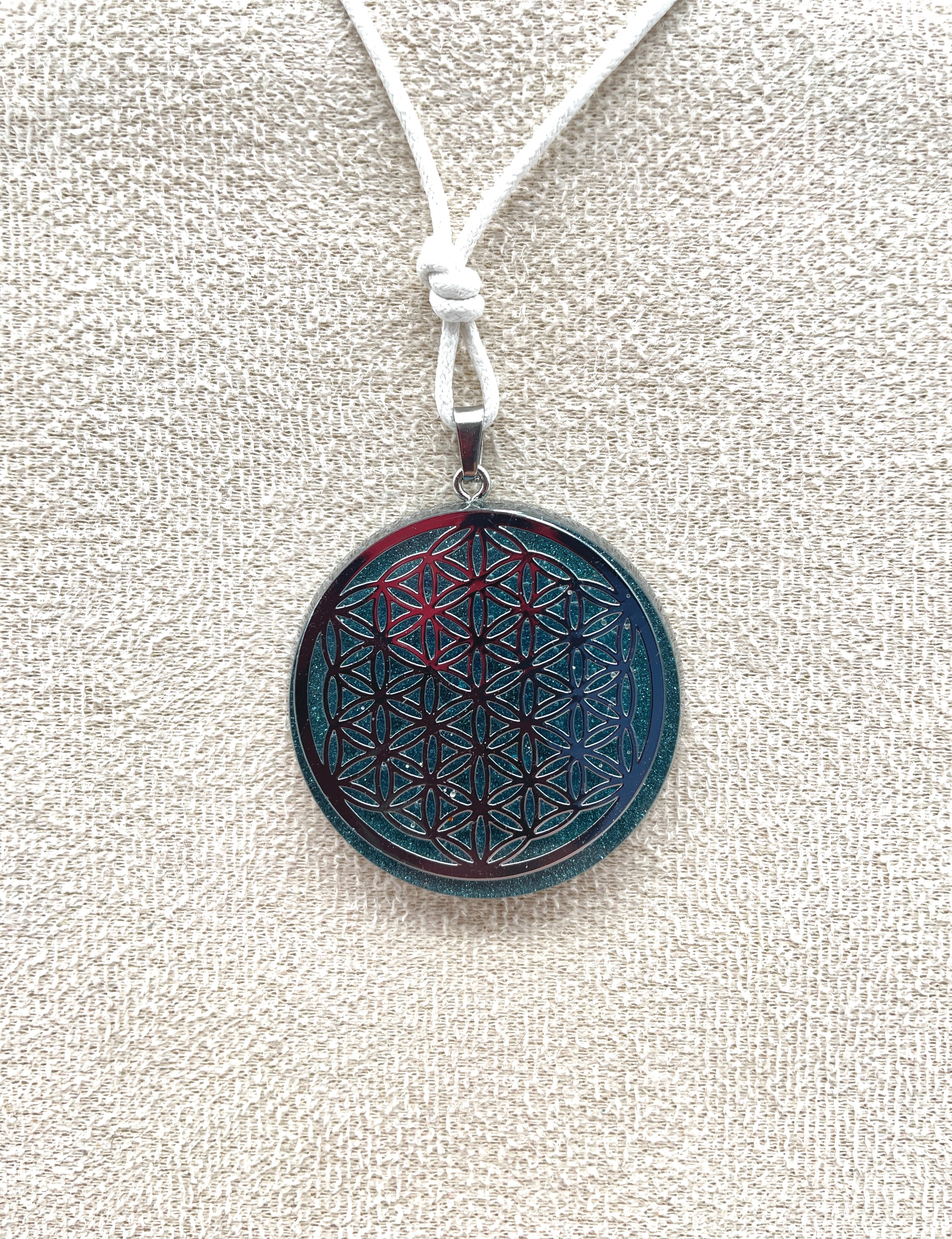 Orgon Amulett mit "Blume des Lebens" 4cm