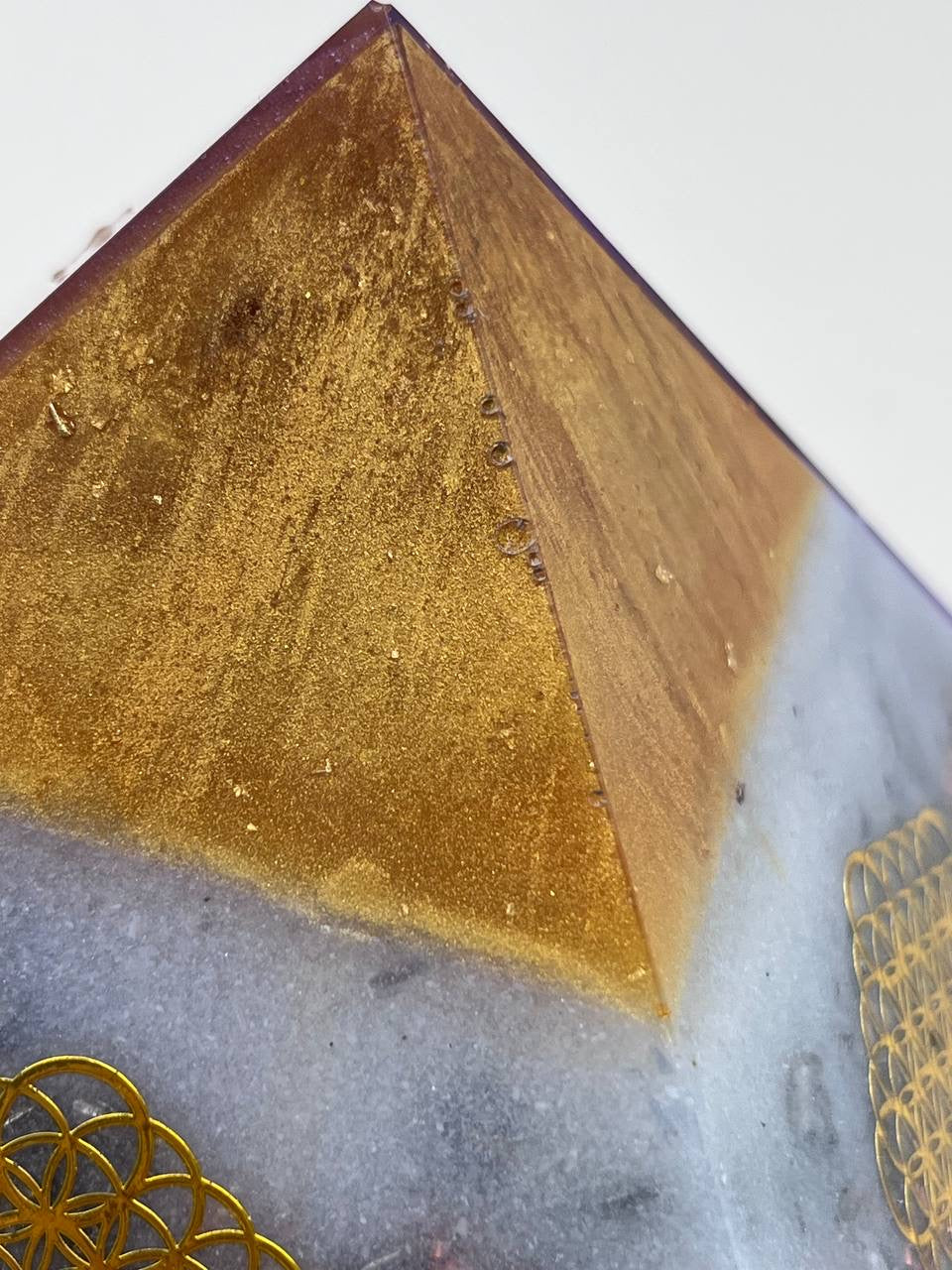 Orgon -Salz -Pyramide  / Einzelstück ... mit 2 kleinen liebevollen Macken