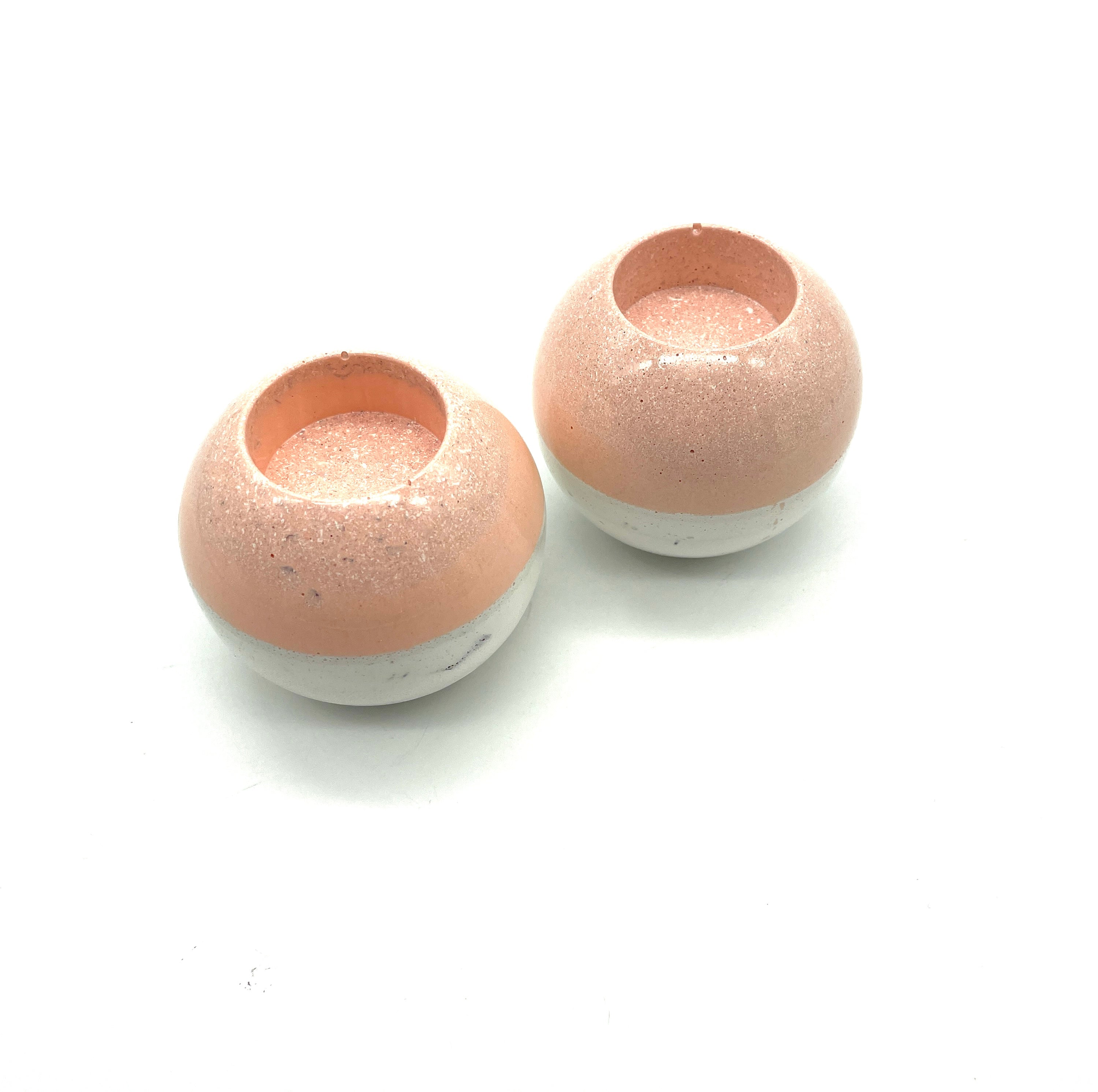 Orgon - Kerzenhalter rund >Rosa< (klein)