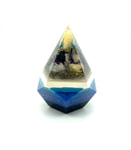 Orgonpyramide -5 Eck- blau