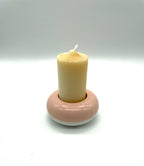 Orgon - Kerzenhalter >flach< Rosa (groß)