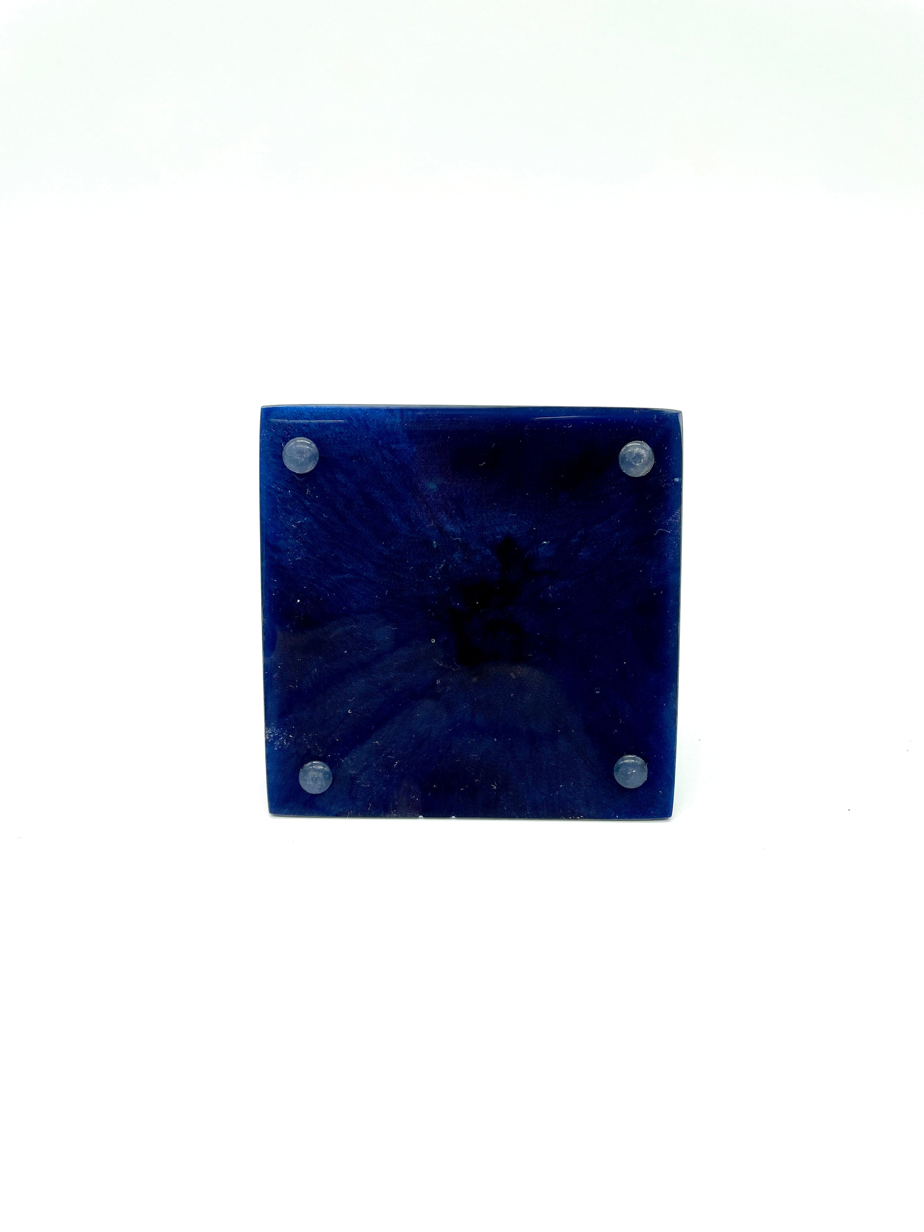 Orgonpyramide "Schwarzwaldspitze" -blau/grün/violett-