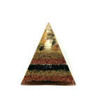 Orgonpyramide -Natur- mit großer Bergkristallspitze