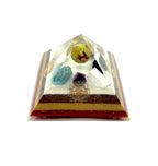 Orgonpyramide mit Opal Kugel