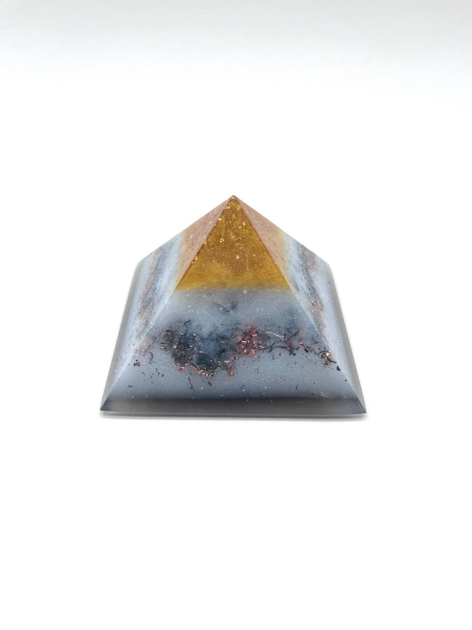 Orgon Salzpyramide (dunklere Ausführung) -Minipyramide (7cm)-