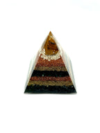 Orgonpyramide -Natur- mit Tigerauge