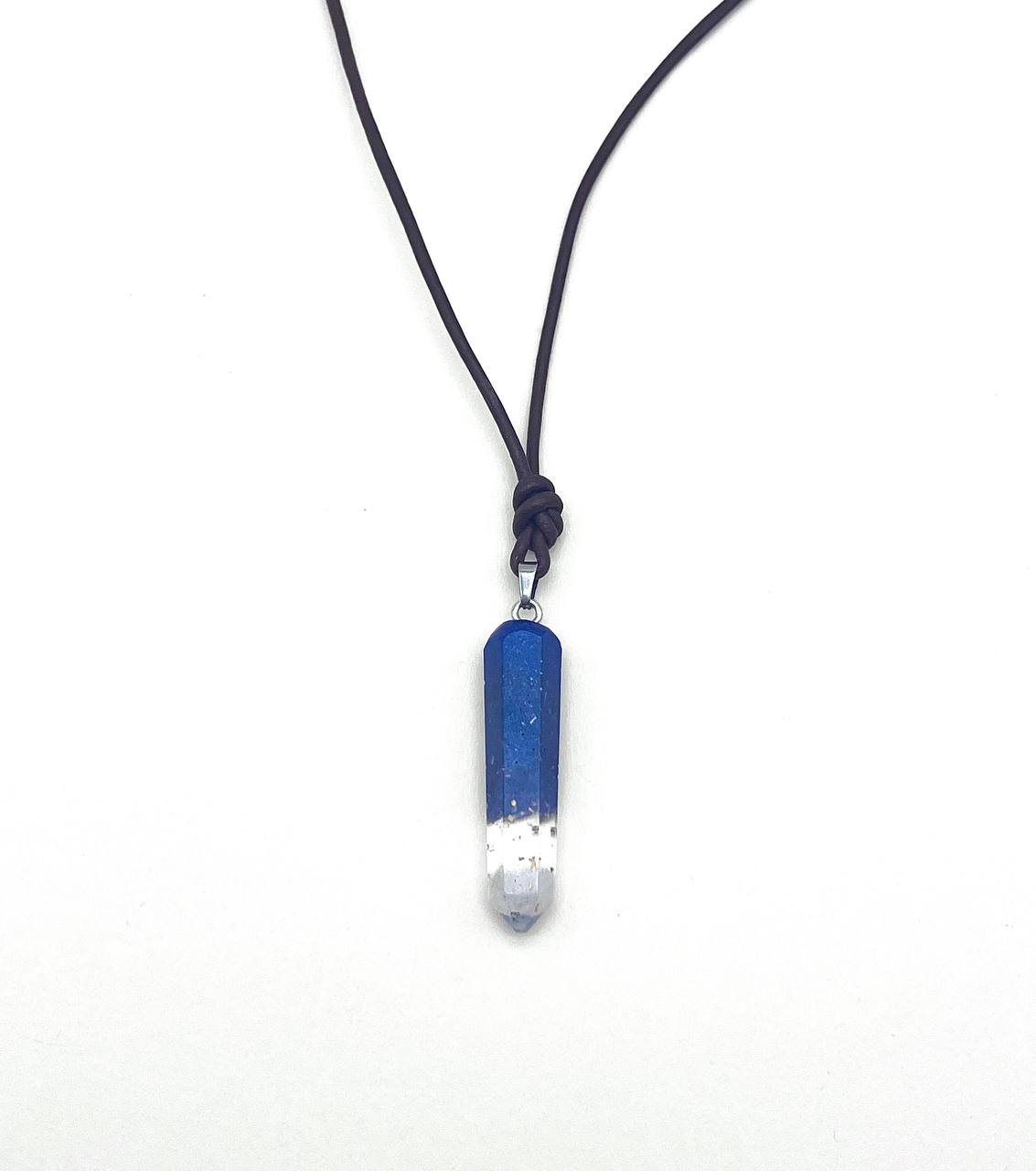 Orgon Anhänger "Oblisk" - Blau -