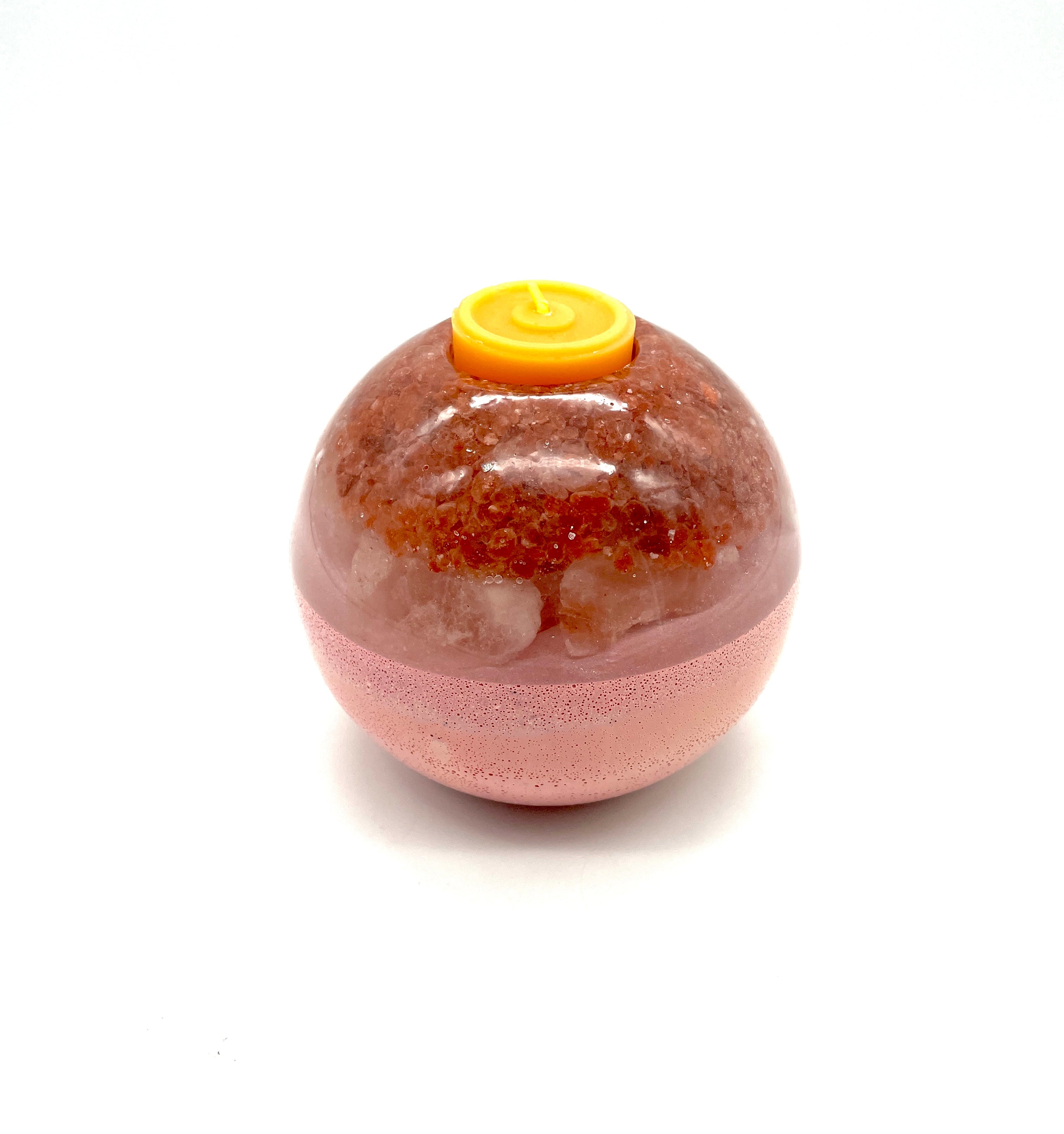 Orgon - Kerzenhalter rund > 3 x Salz< (groß)
