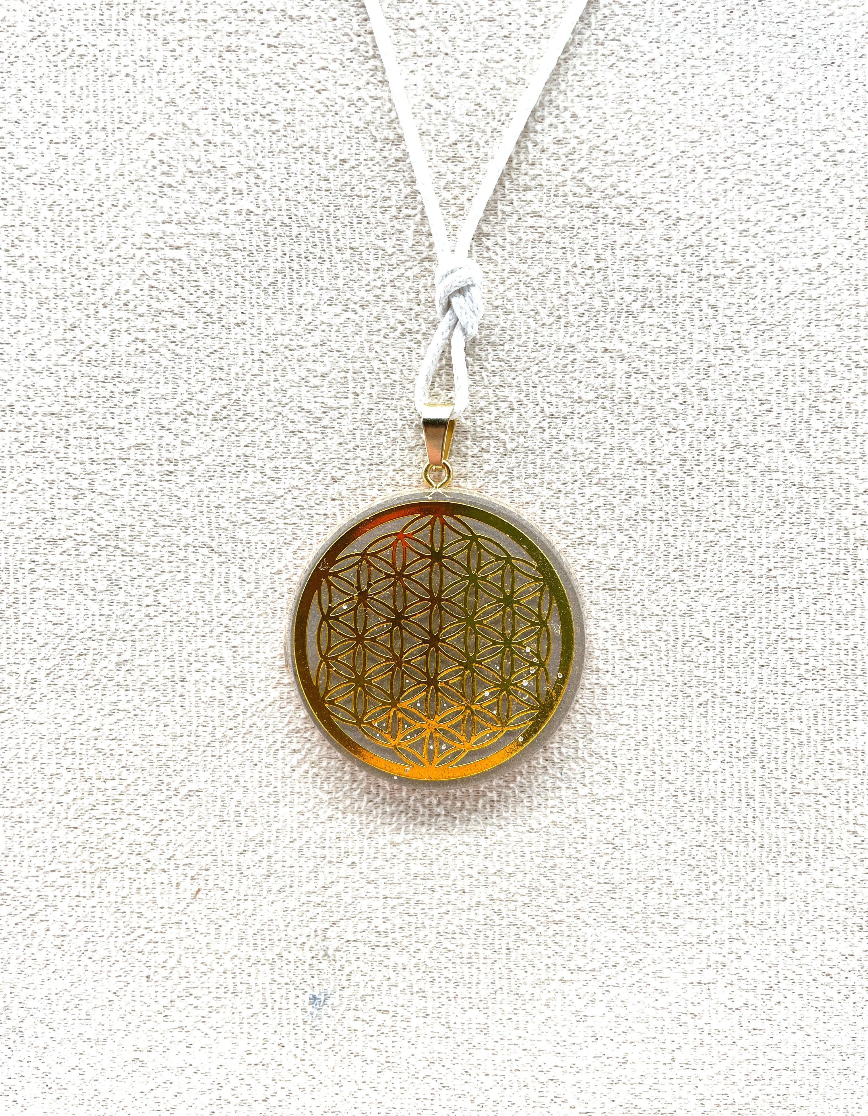 Orgon Amulett mit "Blume des Lebens" 4cm