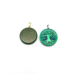 Orgon Amulett Smaragd mit „Baum des Lebens“