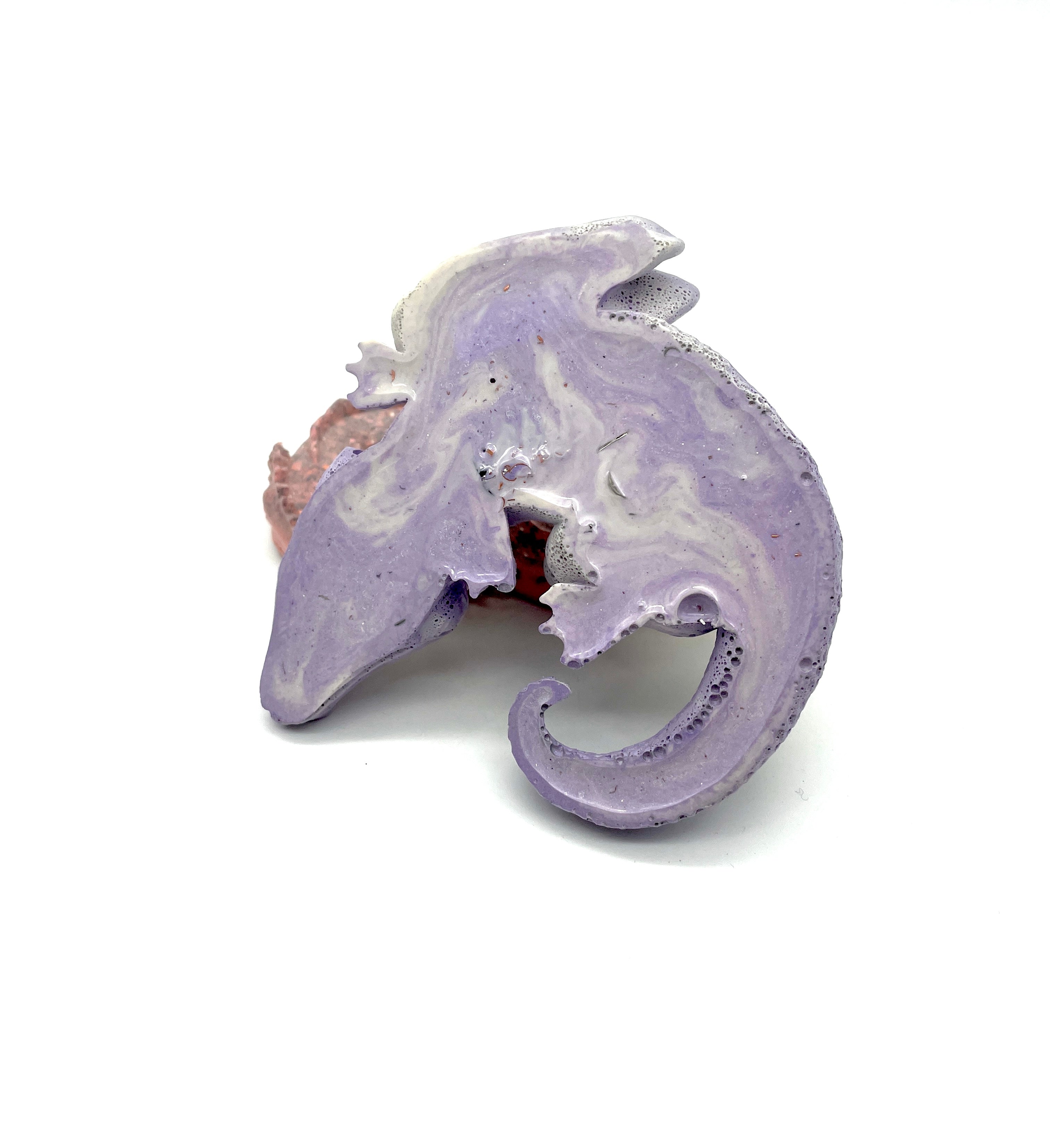 Orgondrache -groß- in Flieder / Weiß