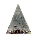 Orgonpyramide "Schwarzwaldspitze" - silbergrau -