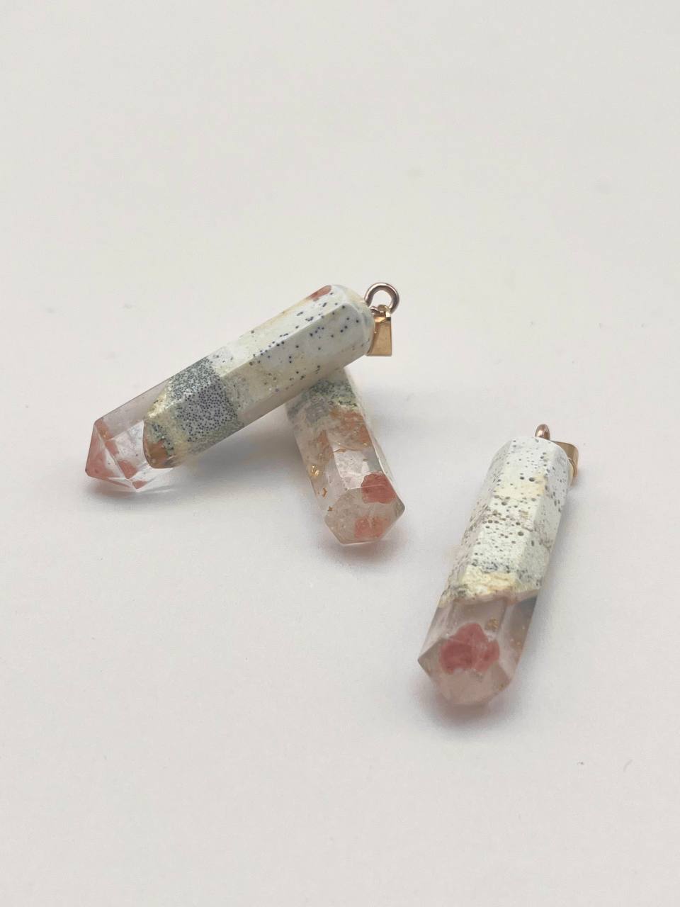 Salz / Orgon Anhänger "Obelisk"