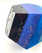 Orgonpyramide -5 Eck- blau